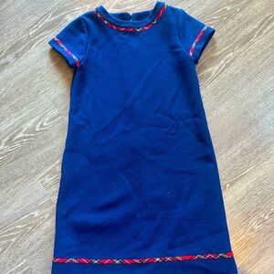 vineyard vines NWT Girls' Tartan Trim Ponte Dress size 8